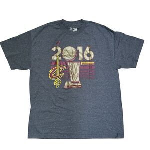 ADIDAS Cleveland Cavaliers T-Shirt 2016 NBA Finals Champions Men's Size XL